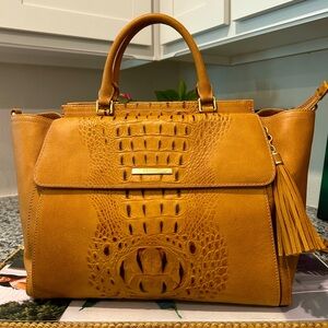 RARE Brahmin Cognac Collodi Taylor